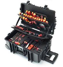 Wiha Mallette A Outils Xxl Electricien Vde 115 Pieces 9300703 Boite A Outils Outils Trousse A Outils