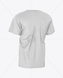 Download Melange Men S T Shirt Mockup In Apparel Mockups On Yellow Images Object Mockups