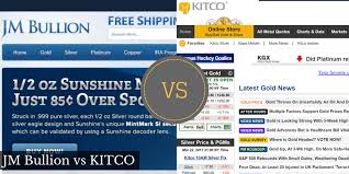 Jm Bullion Vs Kitco Silver Monthly