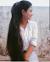 Long Black Hair Cute Girl