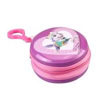 [Hot Item] Round Shape Zipper Tin Box Metal Container with Hook Candy Case  Coin Purse