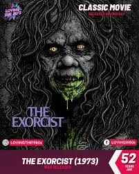 The Exorcist (1973) was released 52 years ago! 🎥 #TheExorcist  #WilliamFriedkin #ClassicHorrow