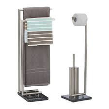 Badgarnitur turkis zuri with badgarnitur turkis cool badematte. 2 Tlg Badezimmer Set Pierre Handtuchstander Toilettenburstenhalter Marmor Stahl