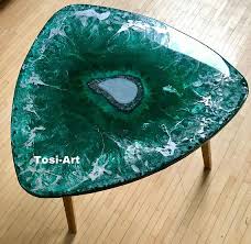 New Crystal Seriesresin Geode Table Rock Crystal And Shells Etsy In 2020 Resin Art Painting Resin Furniture Diy Resin Furniture