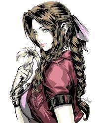 The Flower Girl Aerith Gainsborough (Aeris)... (03 May 2020)｜Random Anime  Arts [rARTs]: Collection of anime pictures