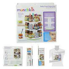The Baby Store Ph Munchkin Deluxe Baby Food Organizer 999 00 Description Munchkin Baby Food Organizer Is A Rotating Space Saving Organizer It Keeps Food Easily Accessible Its Adjustable Shelves Can Store Jars