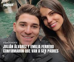 😍🤰¡FELICIDADES! El delantero de la Selección Argentina confesó que su  novia está embarazada y que esperan su primer hijo Mira lo que dijo Julián:  https://www.paparazzi.com.ar/deportes/felicidades-julian-alvarez-confirmo-que-espera-su-primer-hijo-con  ...