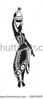 Black And White Painting African Tribal Art Resultat De Recherche D Images Pour African Woman Silhouette Vector Free Google Da Ara Zenci Resimleri Afro Sanat Clip Art