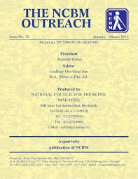 (redirected from malaysian association for the blind). The Ncbm Outreach National Council For The Blind Malaysia