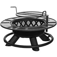 It saves us from accidental wildfire. Legacy 47 Black Steel Wood Burning Fire Pit