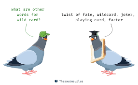 'it was subsequently adopted in versions of poker, rummy and other games as a wild card which could be used as a substitute for any desired card.' Terms Wildcard And Wild Card Are Semantically Related Or Have Similar Meaning