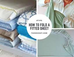 How To Fold A Fitted Sheet Easy Instructions The Whoot Fitted Sheet Folding Fitted Sheets How To Fold Sheets