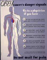 There are over 200 different types of cancer that can cause many different symptoms. 6 Signs You Might Have Cancer From 1938 Coolguides