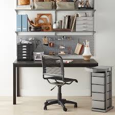 Find sit/stand desks with adjustable height, monitor risers, monitor mounts, and more. Office Desks With Storage The Container Store