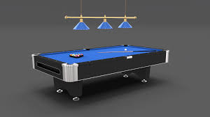 8 Ball Pool Table Setting Blue Pool Ball Table Blue Pool Balls Pool Table Table Settings