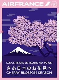 Partez de réunion avec french bee, air caraïbes, air austral et plus encore. Air France Celebre Les Cerisiers En Fleur Ohlalair Le Design Dans Les Avions