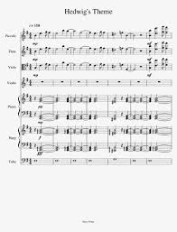 Free hedwig\'s theme piano sheet music is provided for you. Hedwig S Theme Sheet Music Composed By Puttaputtyputput Rajon Rondo 850x1100 Png Download Pngkit