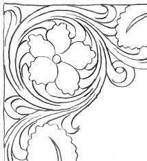 After you purchase, you need to download and print the pattern yourself. Oak Sheridan Corner Pack Don Gonzales Saddlery Leather Tooling Patterns Leather Tooling Tooling Patterns
