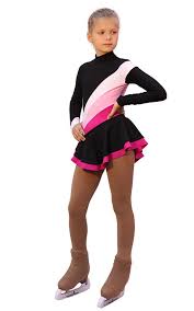 Loop jump and loop loop. Icedress Figure Skating Outfit Thermal Camel Spin