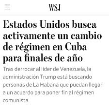Riete - 🔥🚨 ÚLTIMA HORA | SE ACERCA EL FIN EN CUBA 🚨🔥 Estados Unidos va  con todo. Según The Wall Street Journal, la administración de Donald Trump  estaría moviendo fichas dentro