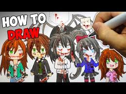 5000+ hair ideas | hair, long hair styles, hair styles. How To Draw Gacha Life Creepypasta Characters Jeff The Killer Slenderman Clockwork More Newyork City Voices