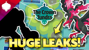Huge Leaks For Pokemon Crown Tundra Full Map Breakdown And More Youtube