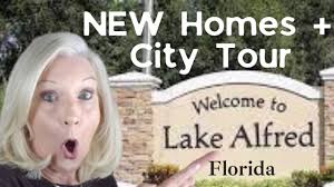 🐟Lake Alfred, Fl 🚣 -NEW Homes + City Tour