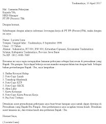 Posisi yang biasanya ditawarkan oleh pihak hotel meliputi office boy, resepsionis, chief engineer, personal. Contoh Cv Surat Lamaran Kerja Menarik Kreatif Terbaru