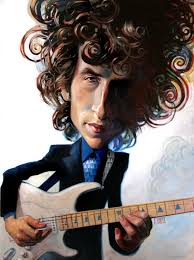 Electric Dylan By Fred Harper Bob Dylan Art Caricature Bob Dylan