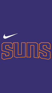 Phoenix suns logo image in png format. Phoenix Suns Wordmark Logo Wallpaper By Llu258 On Deviantart