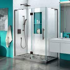 72 x 32 bathtub shower combo units. Dreamline Shen 1432460 04 Quatra Plus 32 X 46 X 72 Frameless Hinged Shower Enclosure Dreamline Shen 1432460 01