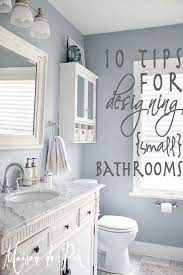 Do you assume blue gray bathroom ideas appears great? 10 Tips For Designing A Small Bathroom Maison De Pax Small Bathroom Upstairs Bathrooms Bathroom Makeover