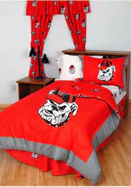 Georgia Bulldogs Bed In A Bag Set College Comforter Sets Georgia Bulldogs Twin Comforter Sets