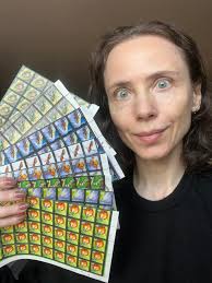 13 1/2” x 11 1/2” custom framed sheet of 29 cent Elvis stamps