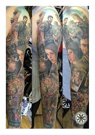 Last Of Us Sleeve By Chris Jones Tattoonow