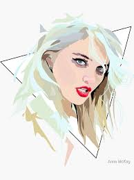 Sky Ferreira" Sticker for Sale by Anna McKay