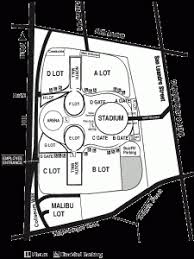 Oakland Coliseum Parking Map Stadium Parking Guides