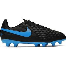 Football Shoes Nike Tiempo Legend 8 Club Fg Mg Jr At5881 004 Black Black Football Shoes Boys Football Boots Football Boots