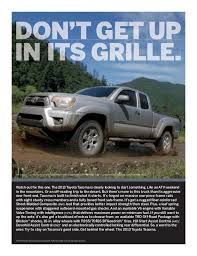 Choose the desired trim / style from the dropdown list to see the corresponding dimensions. 2013 Toyota Tacoma Brochure Il Toyota Dealer Serving Peoria