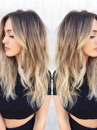 Hair color regardez cette photo instagram ksorianohair. Balayage Ombre Dark Brown To Blonde Human Wigs Edw2045