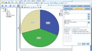 spss diagrams pie chart via chart builder