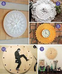 Time To Diy 10 Easy Wall Clock Tutorials Wall Clock Project Diy Wall Clock Diy Clock