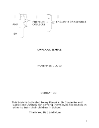 We would like to show you a description here but the site won't allow us. Doc Premium English For Schools And Colleges Temple Uwalaka Academia Edu