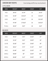 33 unmistakable unionbay size chart womens