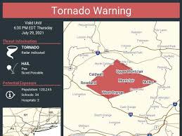 During a tornado warning for new jersey that included trenton and princeton, forecasters warned people to seek shelter immediately, warning of a particularly dangerous situation. newark liberty international airport said weather conditions disrupted flights. Slkyfqjvoybwzm
