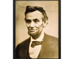 Fotografía histórica de Abraham Lincoln por Alexander Gardner