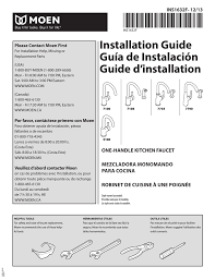 moen 7790srs installation guide manualzz