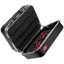 Tool case big twin move electric, with integrated rollers and telescopic handle, empty. Knipex Big Twin Werkzeugkoffer Aufbewahrung Handwerkzeuge Werkzeug Garten Technikdirekt