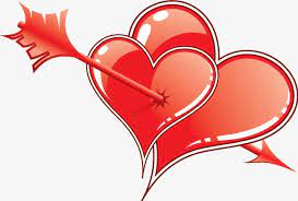 Double Edged Two Hearts An Arrow Love Png Transparent Clipart Image And Psd File For Free Download Clip Art Love Png Heart With Arrow