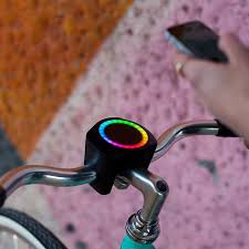 Smarthalo 2 Is A Minimalist Smart Biking Device This Smart Gadget Supports Navigation Alarm Functions Fitness Tracking Lig Smart Gadget Track Workout Smart